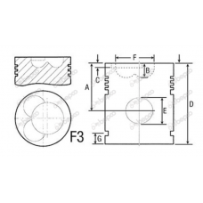 Piston B3381